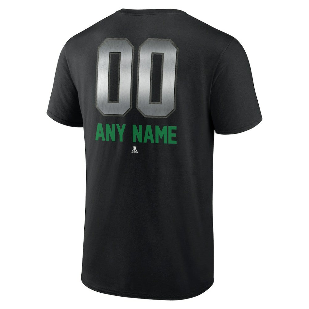 Vancouver Canucks Personalized Midnight Mascot Logo T-Shirt - Black | US 4444432