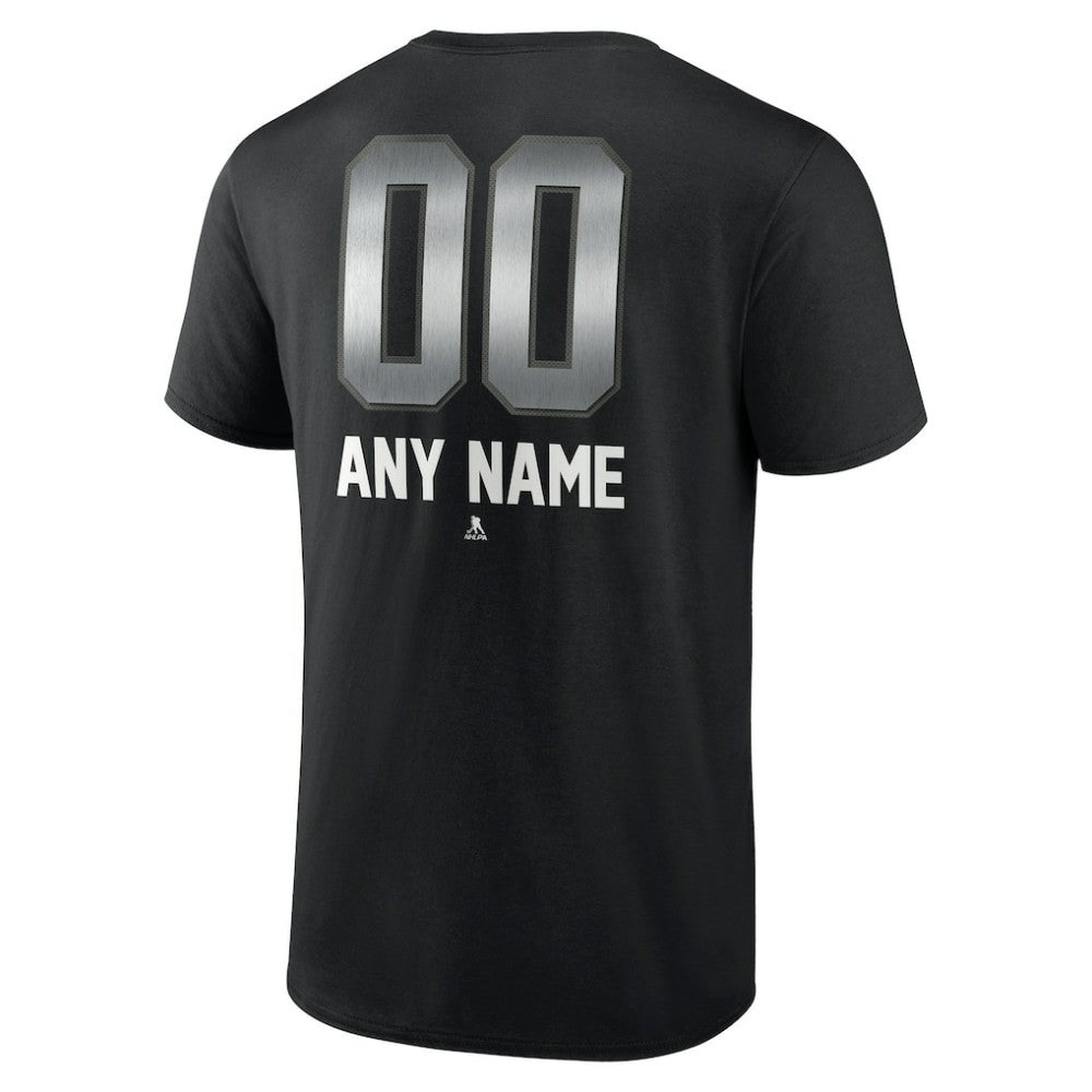 Winnipeg Jets Personalized Midnight Mascot Logo T-Shirt - Black | US 4444435