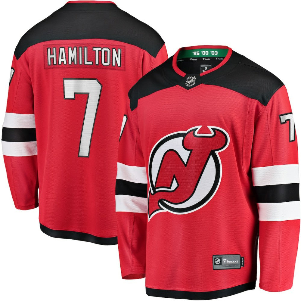 Dougie Hamilton New Jersey Devils Fanatics Breakaway Player Jersey - Red | US 4444640