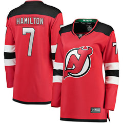Dougie Hamilton New Jersey Devils Fanatics Women's Breakaway Player Jersey - Red | US 4444645