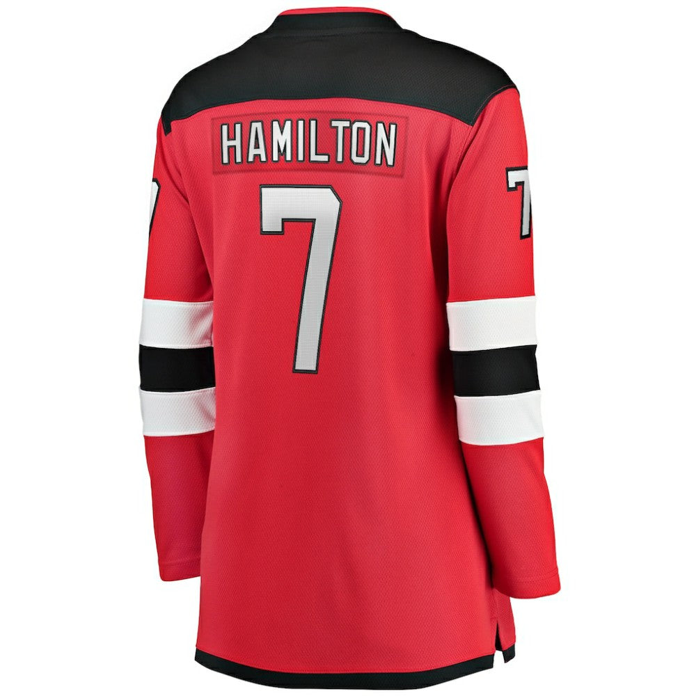 Dougie Hamilton New Jersey Devils Fanatics Women's Breakaway Player Jersey - Red | US 4444645