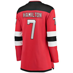 Dougie Hamilton New Jersey Devils Fanatics Women's Breakaway Player Jersey - Red | US 4444645