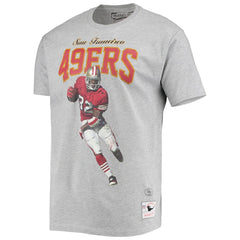 Ricky Watters San Francisco 49ers Player Graphics T-Shirt - Gray T-shirts