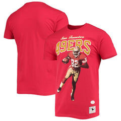 John Taylor San Francisco 49ers Player Graphics T-Shirt - Scarlet T-shirts