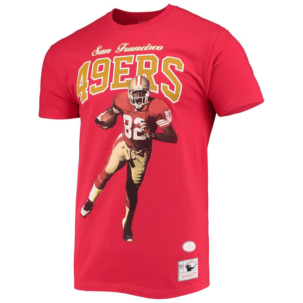 John Taylor San Francisco 49ers Player Graphics T-Shirt - Scarlet T-shirts