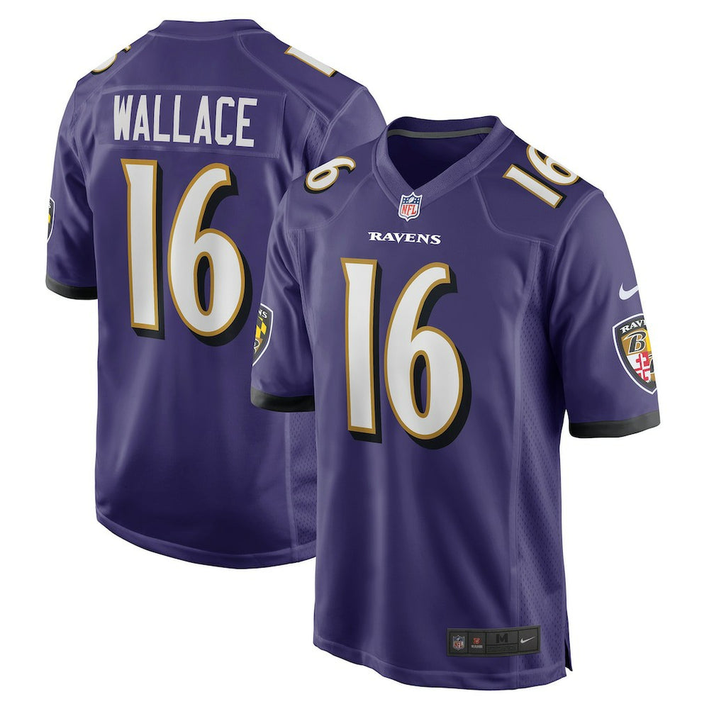 Tylan Wallace Baltimore Ravens Game Jersey - Purple Jerseys
