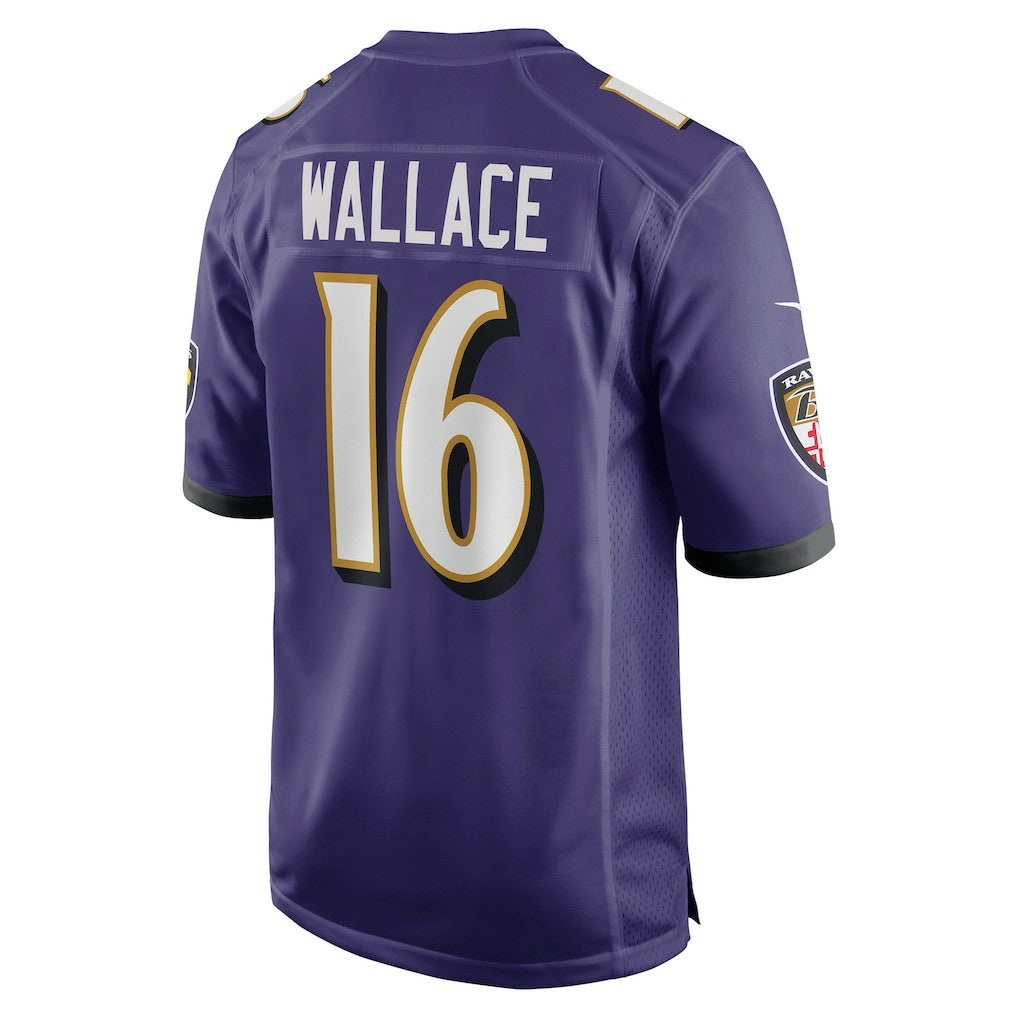 Tylan Wallace Baltimore Ravens Game Jersey - Purple Jerseys