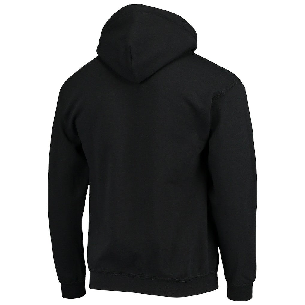 Las Vegas Raiders Junk Food Disney Mickey Quarterback Pullover Hoodie - Black Hoodies