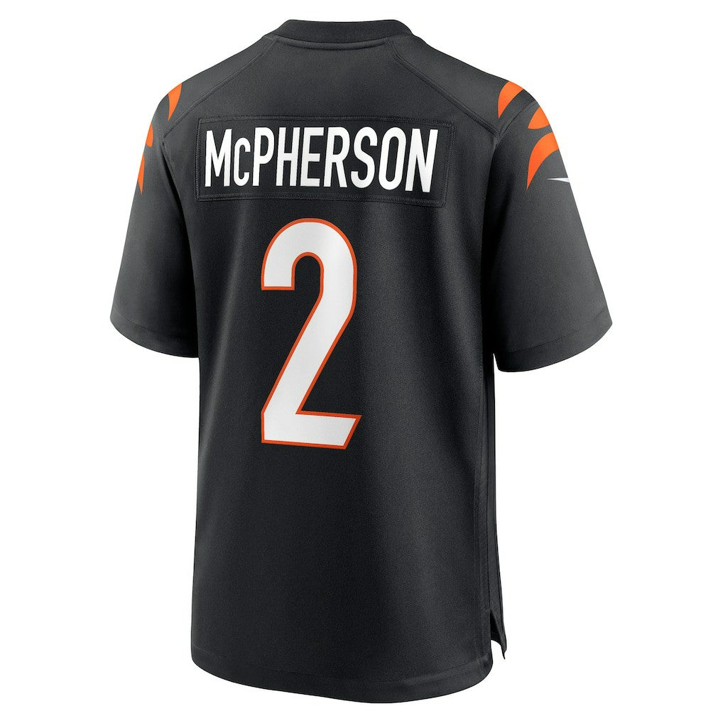 Evan McPherson Cincinnati Bengals Game Jersey - Black Jerseys