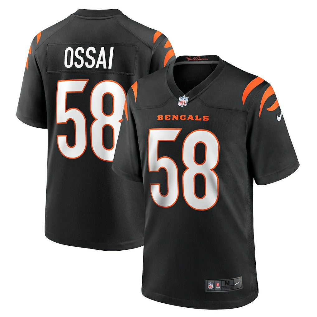 Joseph Ossai Cincinnati Bengals Game Jersey - Black Jerseys