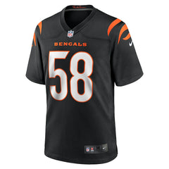 Joseph Ossai Cincinnati Bengals Game Jersey - Black Jerseys