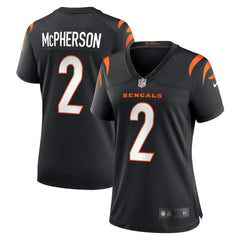 Evan McPherson Cincinnati Bengals Women's Game Jersey - Black Jerseys
