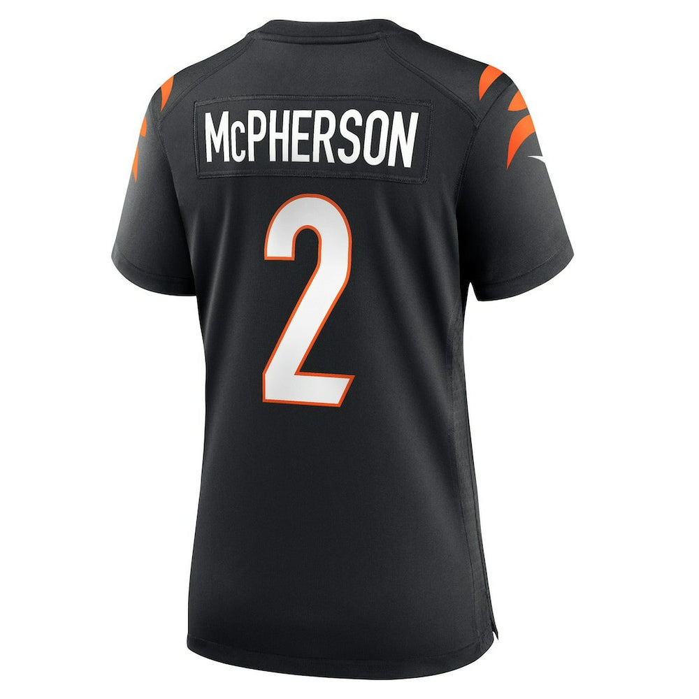 Evan McPherson Cincinnati Bengals Women's Game Jersey - Black Jerseys