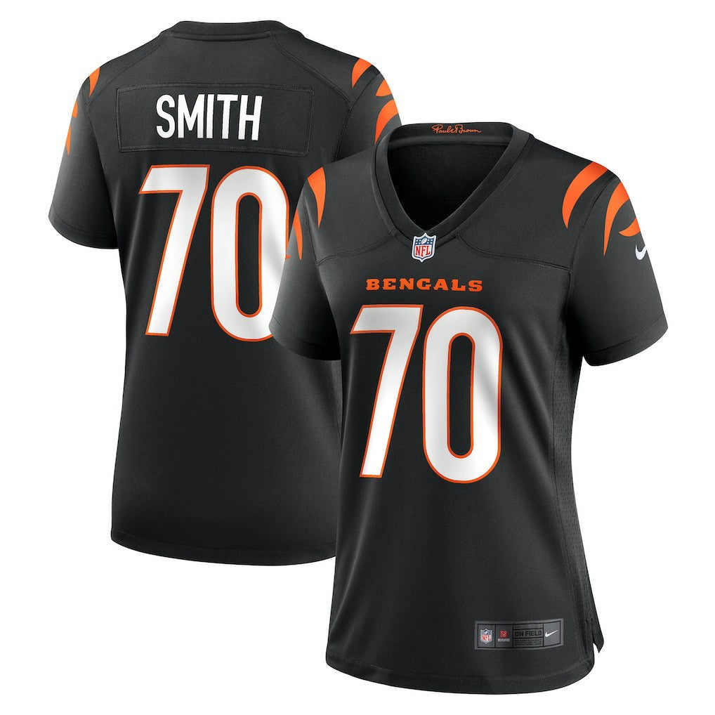 D'Ante Smith Cincinnati Bengals Women's Game Jersey - Black Jerseys