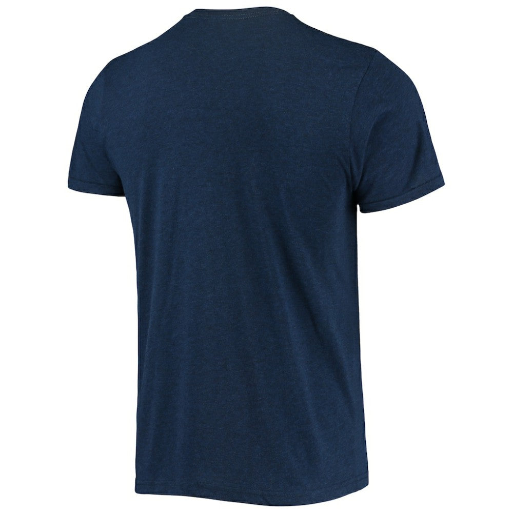 Boston Red Sox Homage Hand-Drawn Logo Tri-Blend T-Shirt - Navy T-shirts