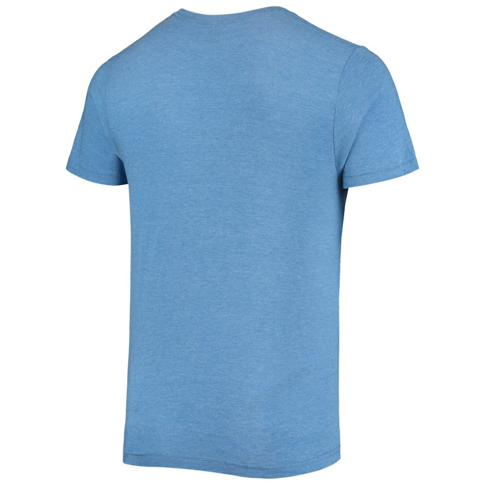 Chicago Cubs Homage Hand-Drawn Logo Tri-Blend T-Shirt - Royal T-shirts