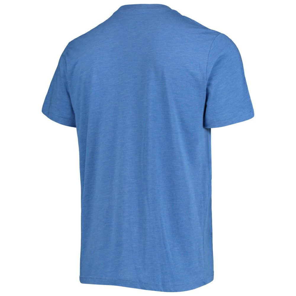 Los Angeles Dodgers Homage Hand-Drawn Logo Tri-Blend T-Shirt - Royal T-shirts