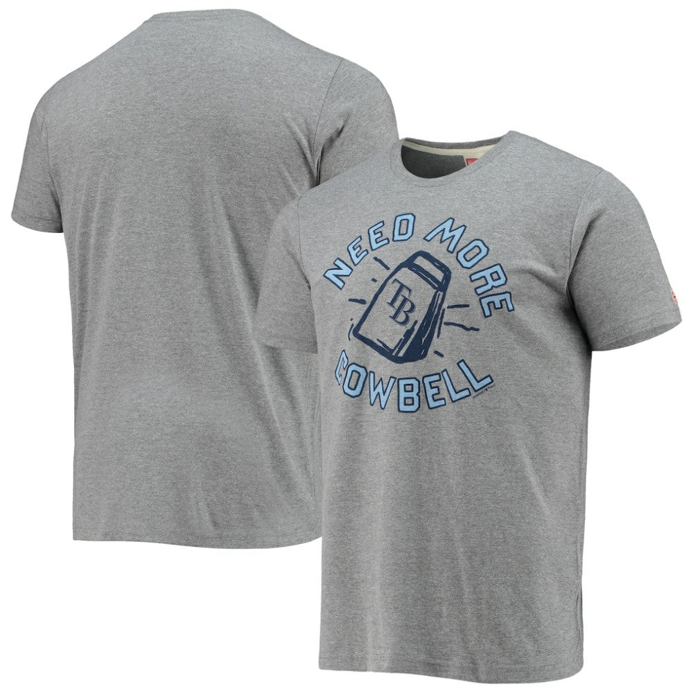 Tampa Bay Rays Homage Hyper Local Tri-Blend T-Shirt - Heathered Gray T-shirts