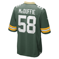 Isaiah McDuffie Green Bay Packers Game Jersey - Green Jerseys
