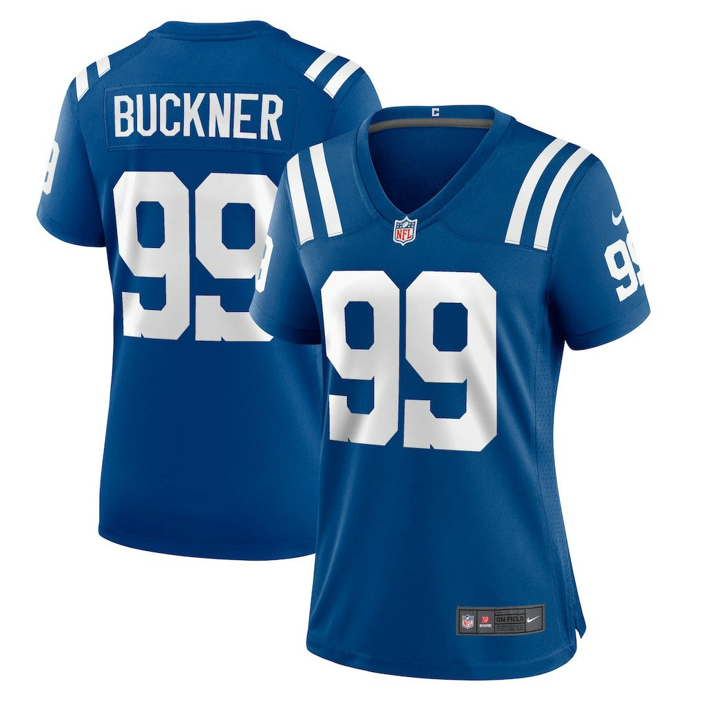 DeForest Buckner Indianapolis Colts Women's Game Jersey - Royal Jerseys