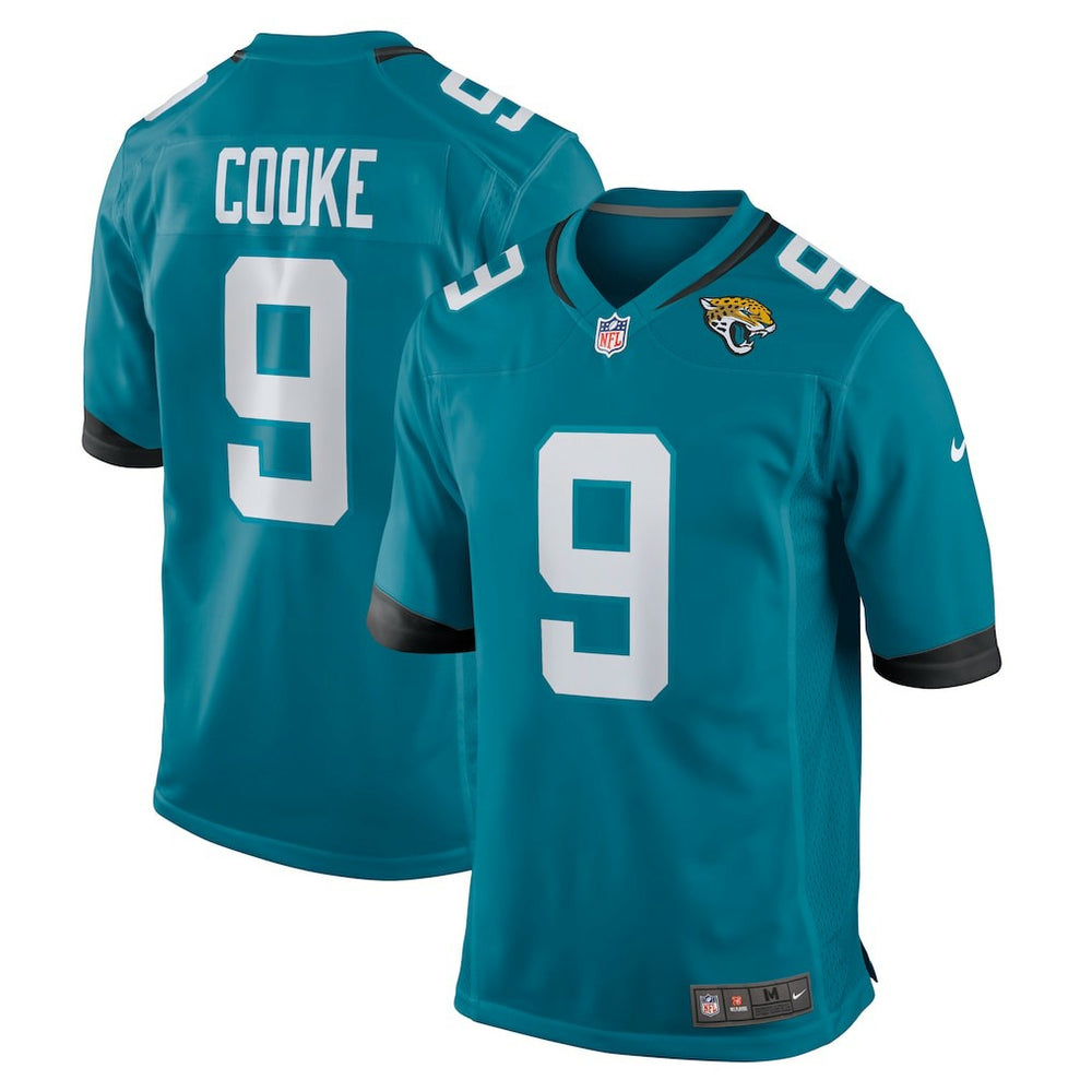 Logan Cooke Jacksonville Jaguars Game Jersey - Teal Jerseys