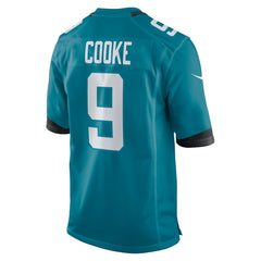Logan Cooke Jacksonville Jaguars Game Jersey - Teal Jerseys