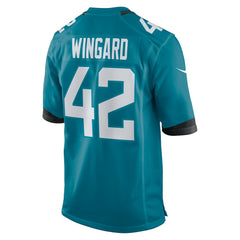Andrew Wingard Jacksonville Jaguars Game Jersey - Teal Jerseys