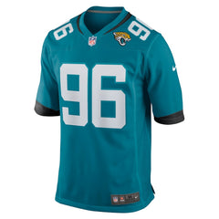 Adam Gotsis Jacksonville Jaguars Game Jersey - Teal Jerseys