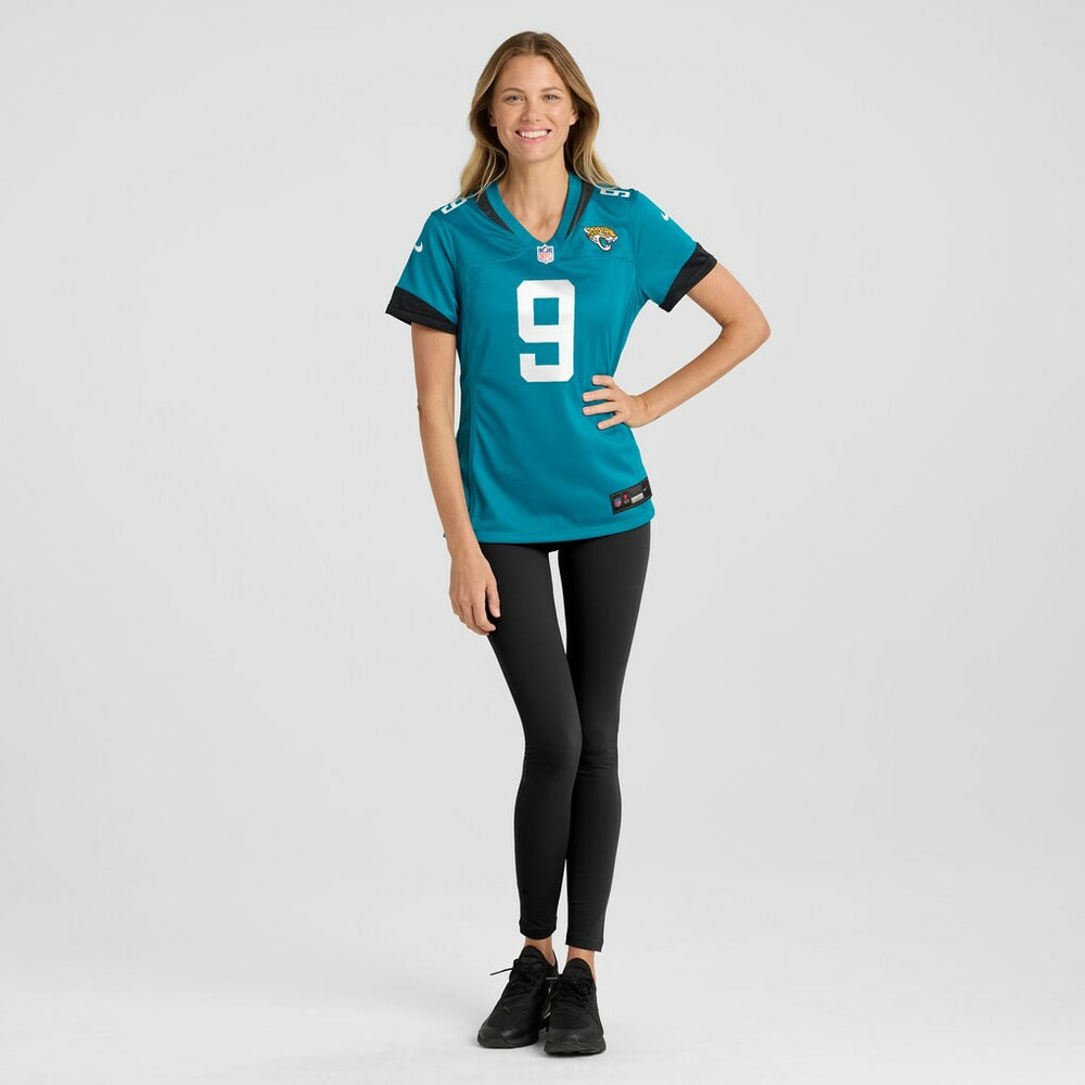 Logan Cooke Jacksonville Jaguars Women's Game Jersey - Teal Jerseys