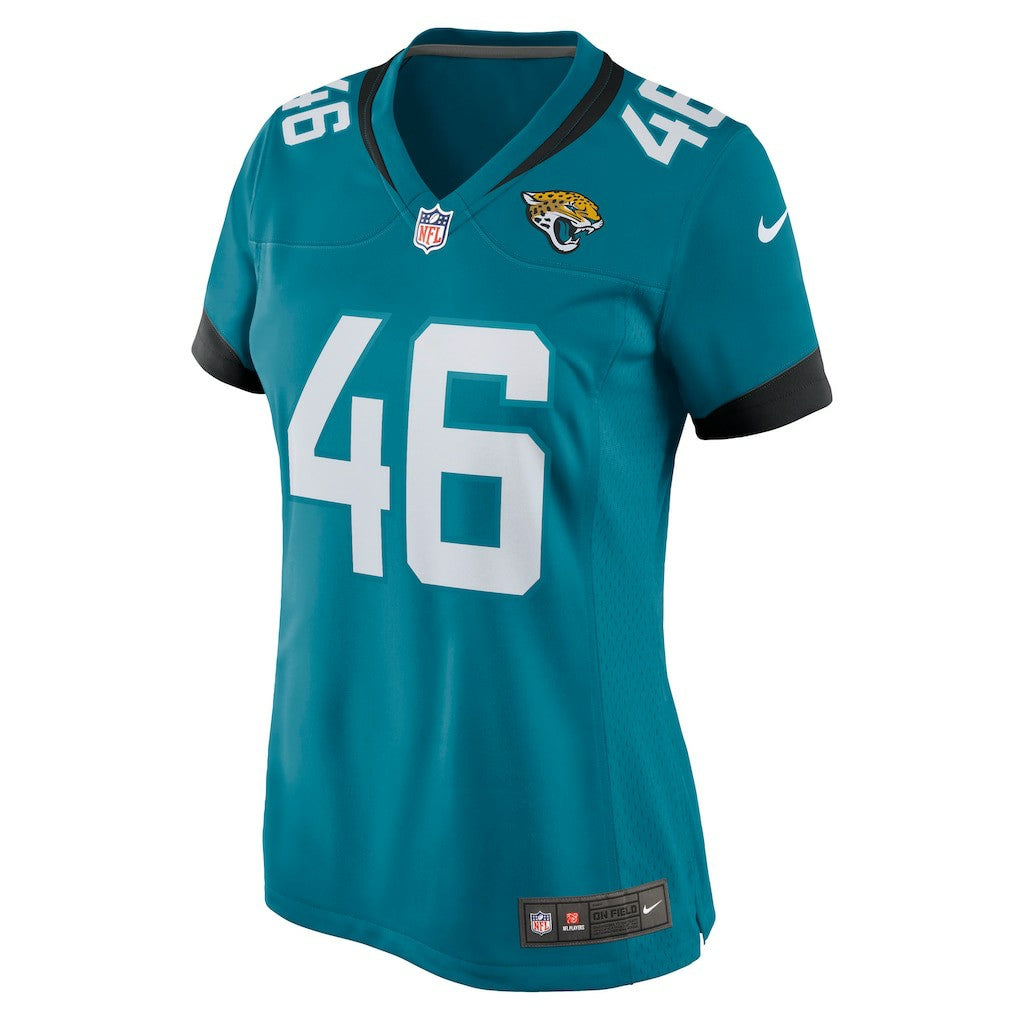 Ross Matiscik Jacksonville Jaguars Women's Game Jersey - Teal Jerseys