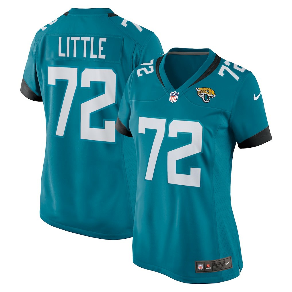 Walker Little Jacksonville Jaguars Women's Game Jersey - Teal Jerseys