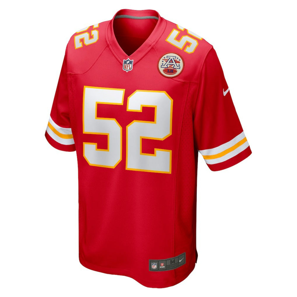Creed Humphrey Kansas City Chiefs Game Jersey - Red Jerseys