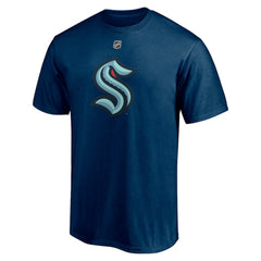 Philipp Grubauer Seattle Kraken Fanatics Authentic Stack Name & Number T-Shirt - Deep Sea Blue | US 4454664
