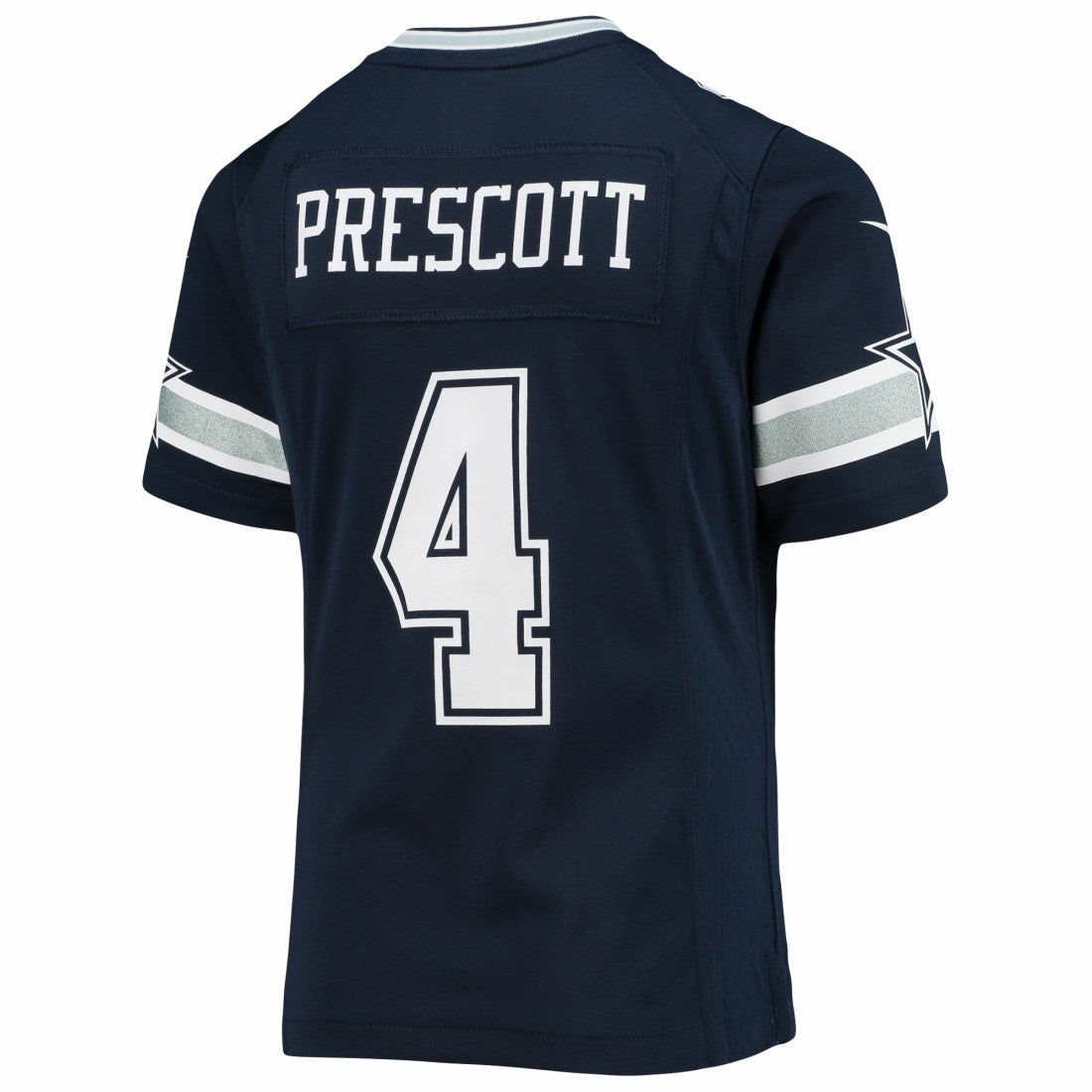 Dak Prescott Dallas Cowboys Girls Youth Team Game Jersey - Navy Jerseys