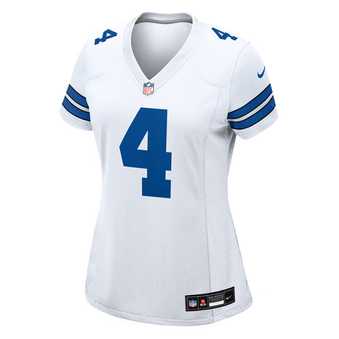 Dak Prescott Dallas Cowboys Women's Team Game Jersey - White Jerseys