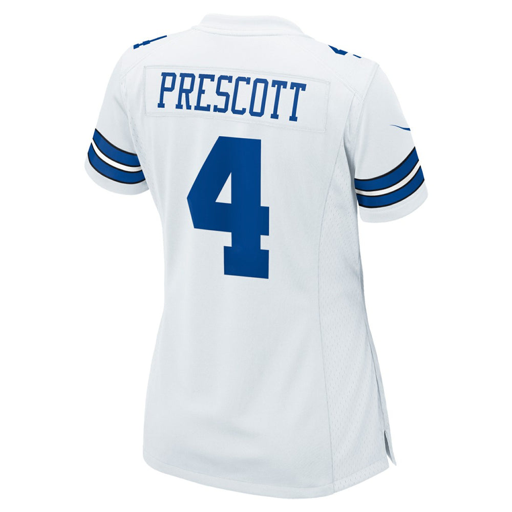 Dak Prescott Dallas Cowboys Women's Team Game Jersey - White Jerseys