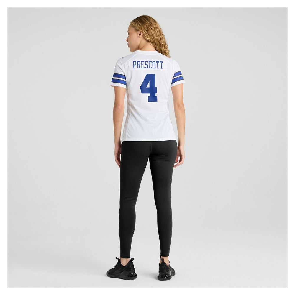 Dak Prescott Dallas Cowboys Women's Team Game Jersey - White Jerseys