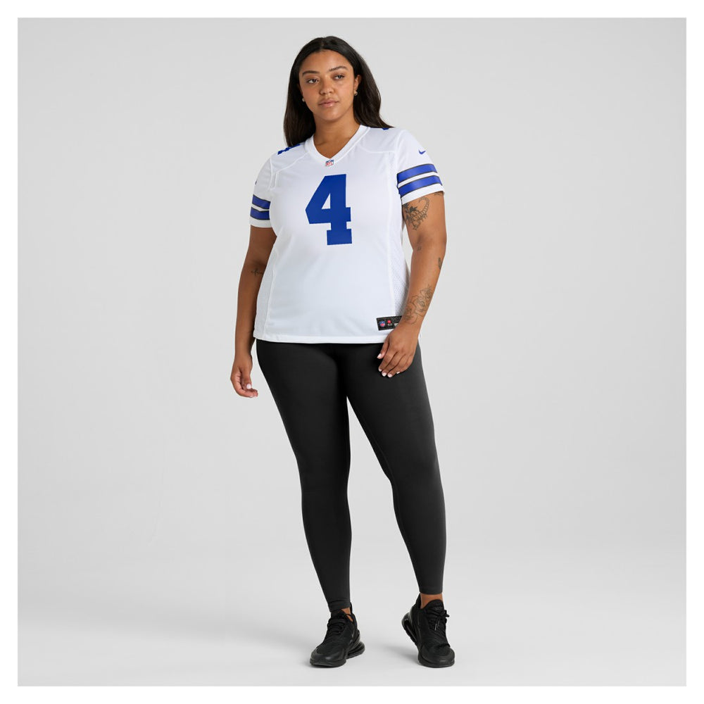 Dak Prescott Dallas Cowboys Women's Team Game Jersey - White Jerseys