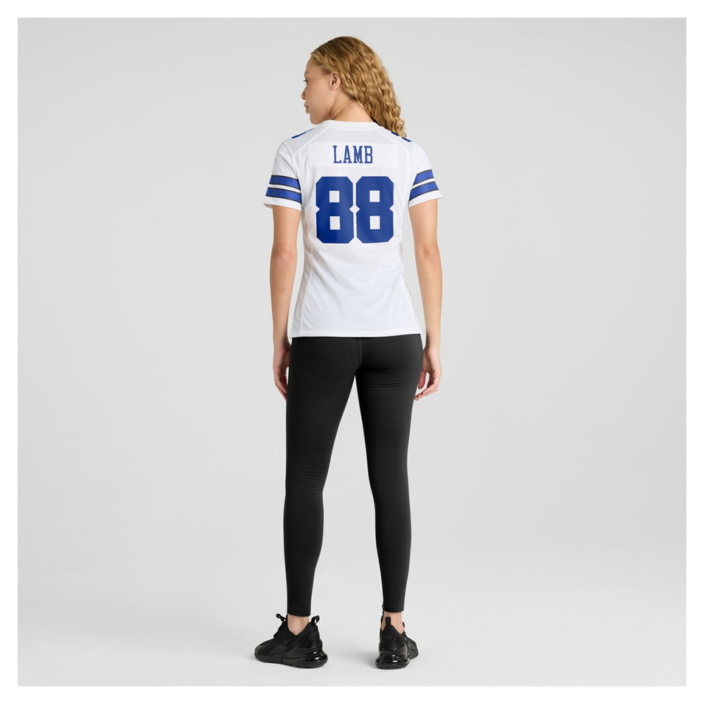 CeeDee Lamb Dallas Cowboys Women's Game Jersey - White Jerseys
