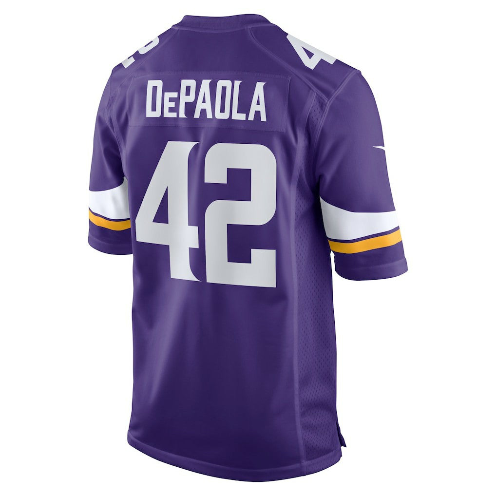Andrew DePaola Minnesota Vikings Game Jersey - Purple Jerseys