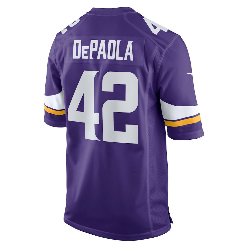 Andrew DePaola Minnesota Vikings Game Jersey - Purple Jerseys