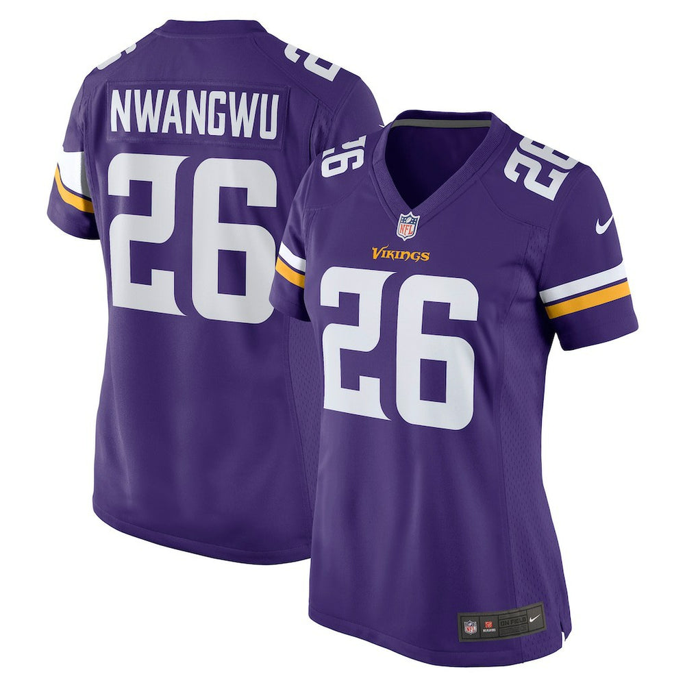 Kene Nwangwu Minnesota Vikings Women's Game Jersey - Purple Jerseys