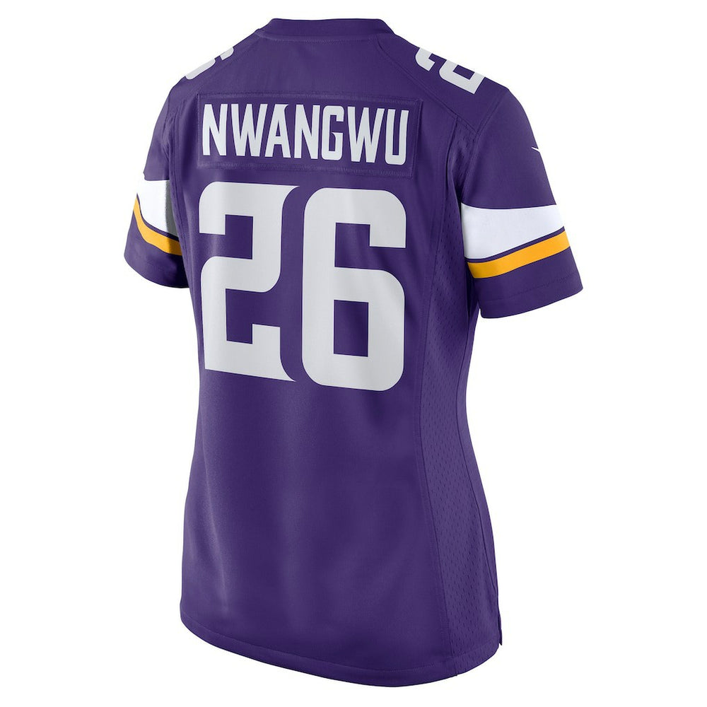Kene Nwangwu Minnesota Vikings Women's Game Jersey - Purple Jerseys