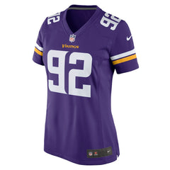 James Lynch Minnesota Vikings Women's Game Player Jersey - Purple Jerseys