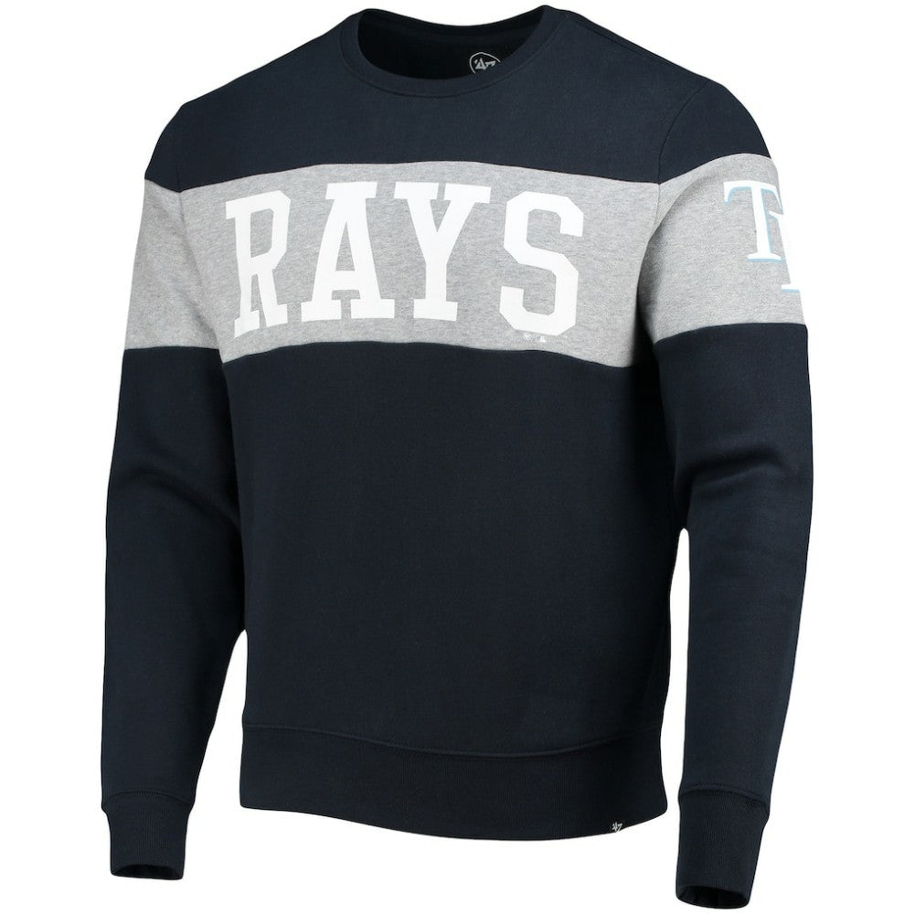 Tampa Bay Rays '47 Interstate Pullover Sweatshirt - Navy Pullover