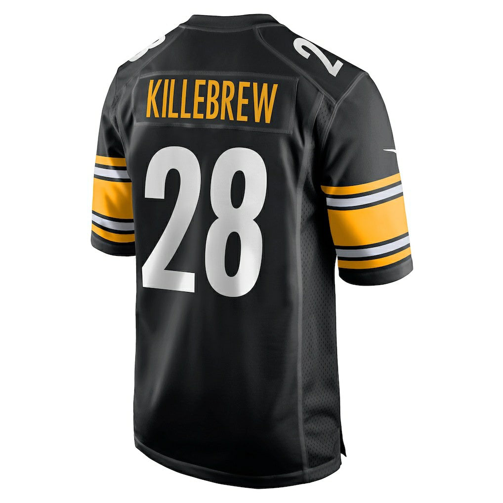 Miles Killebrew Pittsburgh Steelers Game Jersey - Black Jerseys