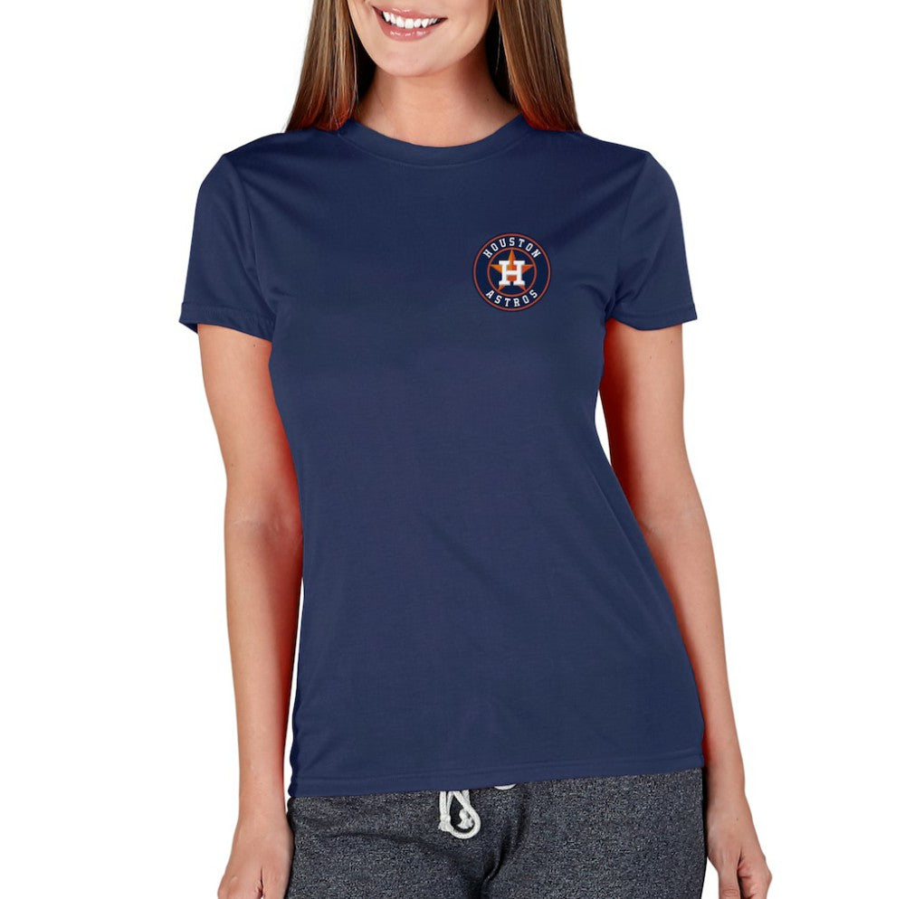 Houston Astros Concepts Sport Women's Marathon Knit Top - Navy Tops