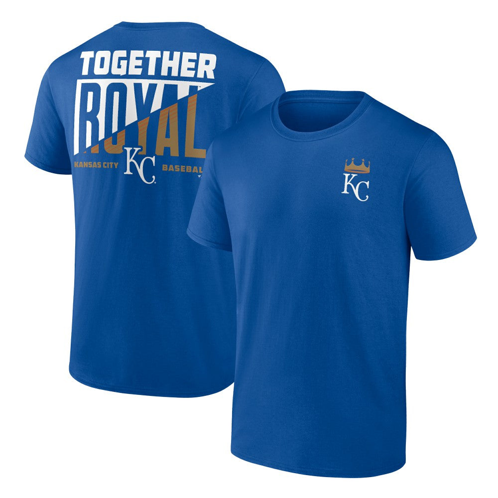 Kansas City Royals Fanatics Hometown Collection Together T-Shirt - Royal T-shirts