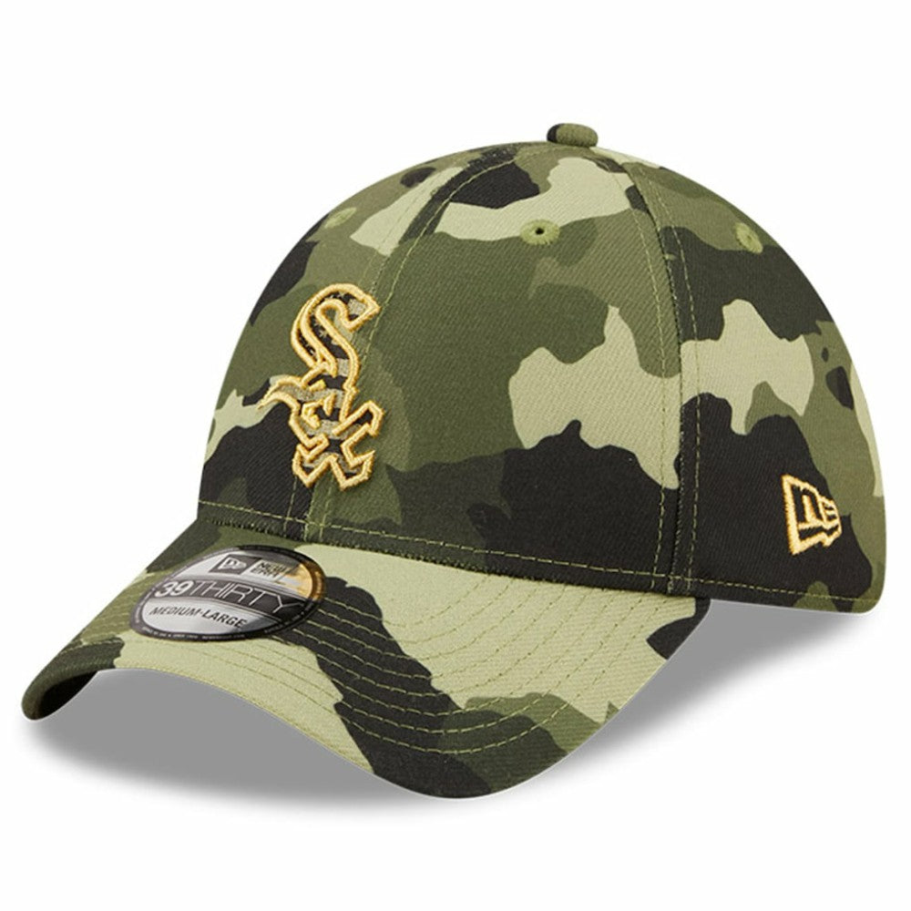 Chicago White Sox New Era 2022 Armed Forces Day 39THIRTY Flex Hat - Camo Hats