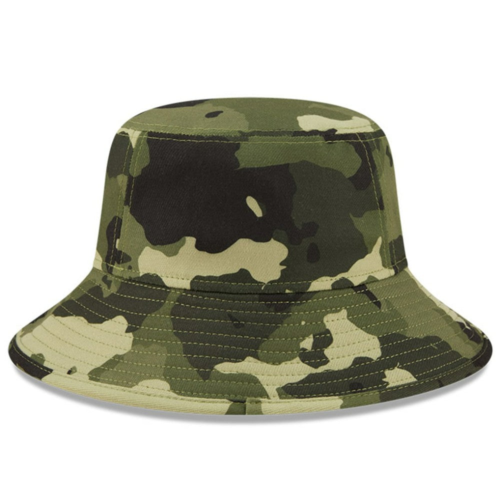Boston Red Sox New Era 2022 Armed Forces Day Bucket Hat - Camo Hats